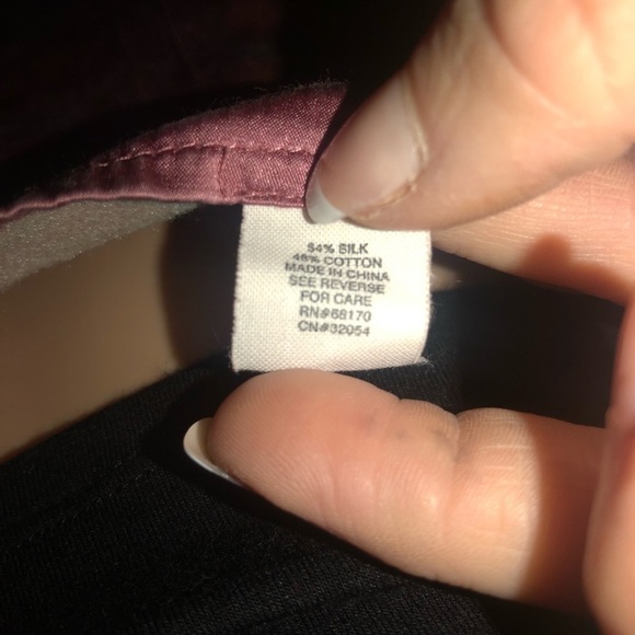 Lux Lux Lua Vintage Silk pleated mini skirt Mauve Size 5 - Picture 8 of 8